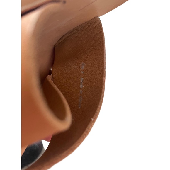 Dolce Vita Womens Caramel Ankle Strap Block Heel Sandals Size 8 - Picture 7 of 8